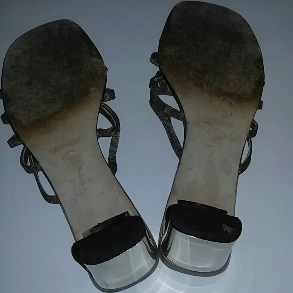 Vaneli Metal Mesh Dress Shoes 7M